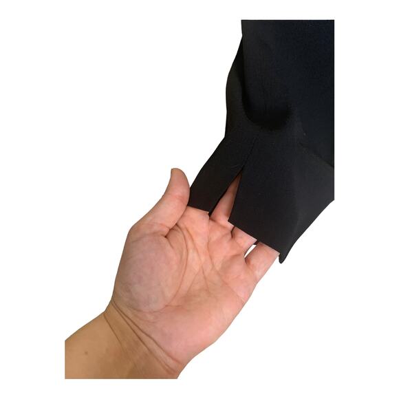 Harve Benard black high waist pleated pants size 8 - Picture 5 of 13